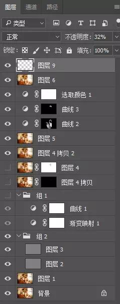 Photoshop調(diào)出復(fù)古暖黃色的人像照片,破洛洛